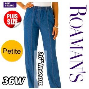4X 36WP Seamed Kate Jean Roamans Indigo Wash
